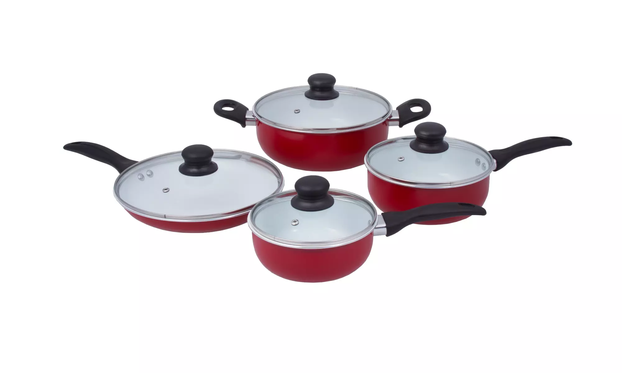 Thermal Conducting Aluminum Non-Stick Cookware Set  (3 pc, 8pc or 10pc)
