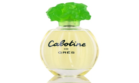 Used Cabotine By Gres Eau De Toilette Spray For Women 3.3 Oz No Cap Tester Spray Women Tester Floral 3.3 Oz