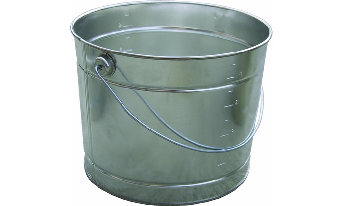 Encore Plastics 5 Quart Metal Pail With Handle