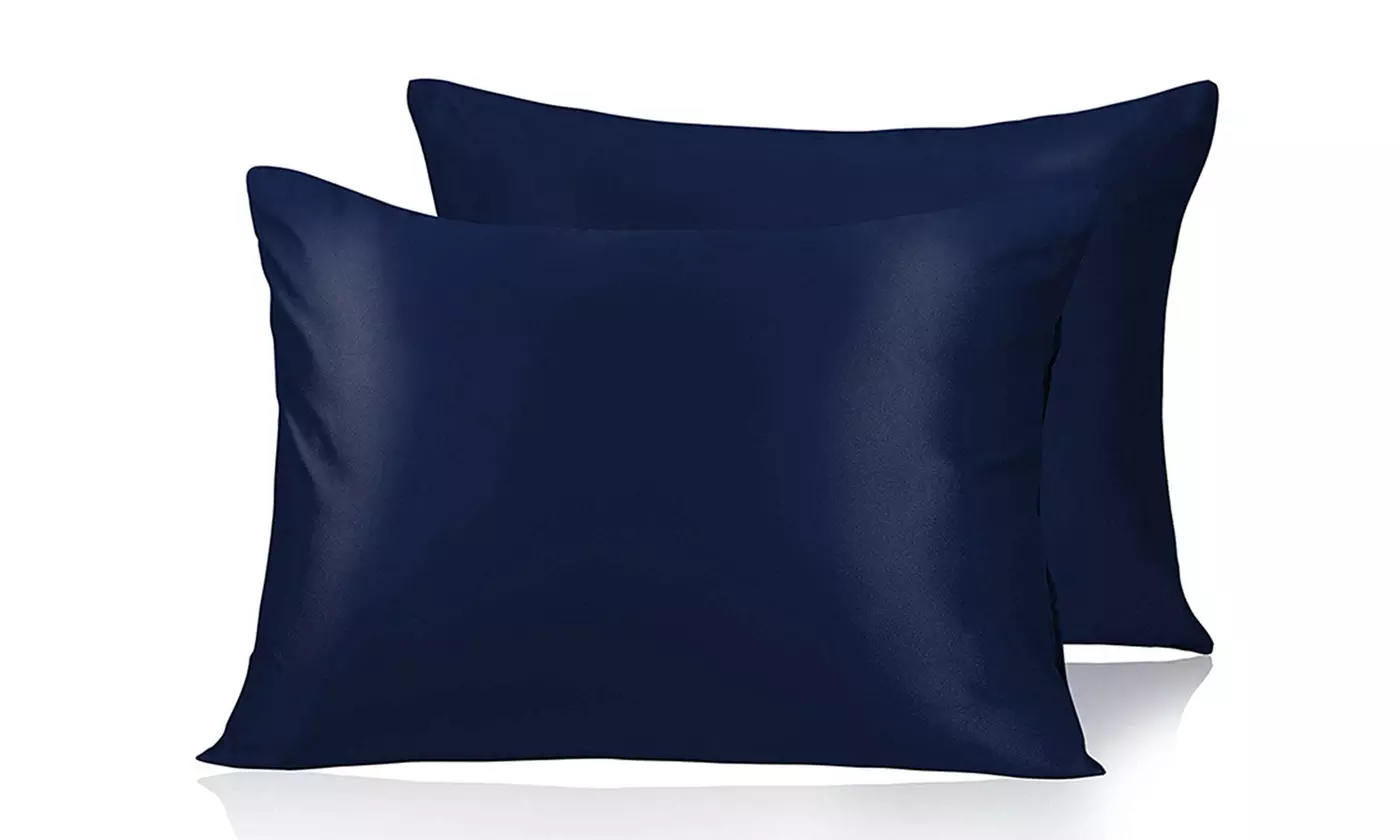  2-4 Pack Bridal Satin Hair Care Pillowcases Case for Hair Skin