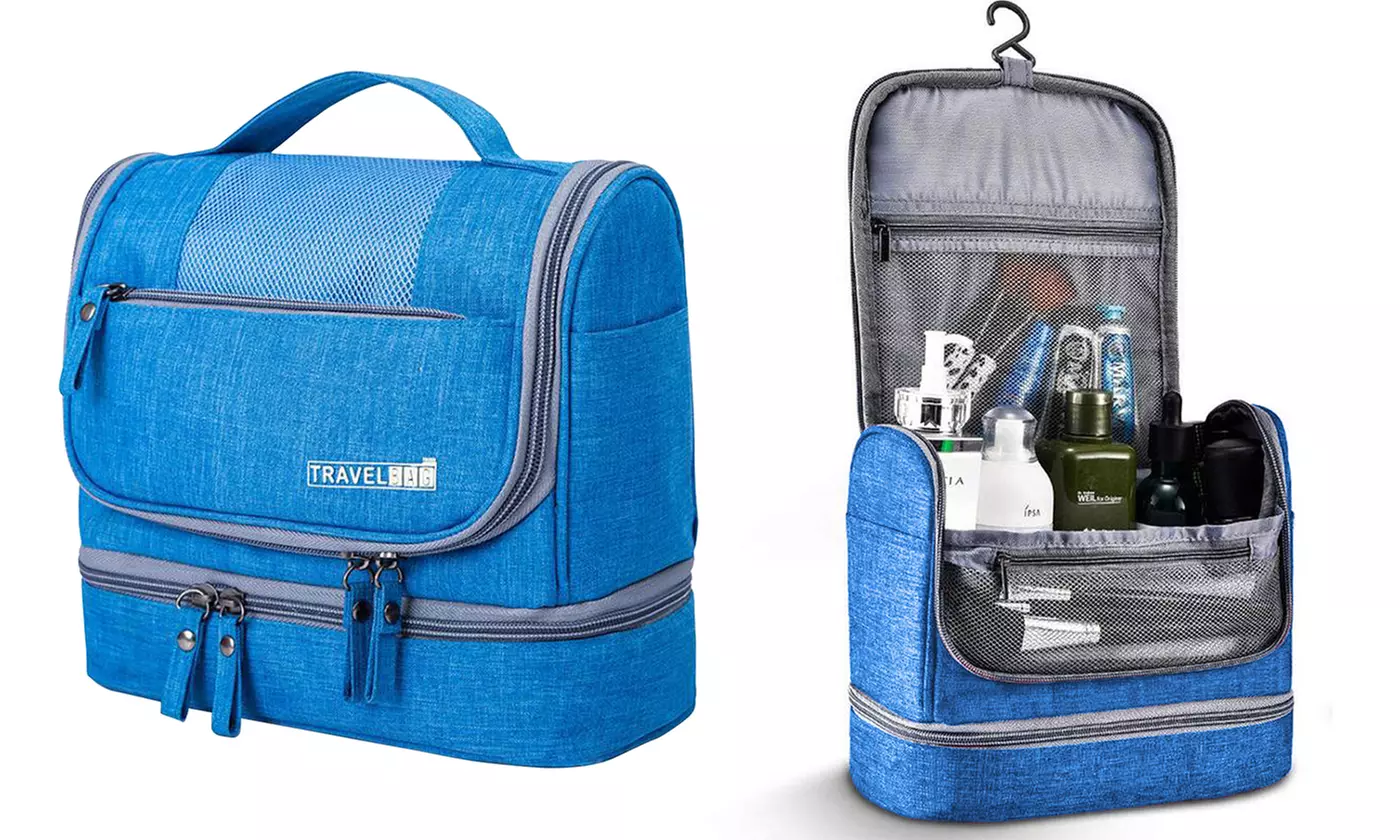 Toiletry Bag Travel Bag with Hanging Hook Cosmetic Bag Organizer Collection
