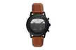 Fossil Men's Hybrid Smartwatch HR Collider (Tan Leather) - Second Medium
