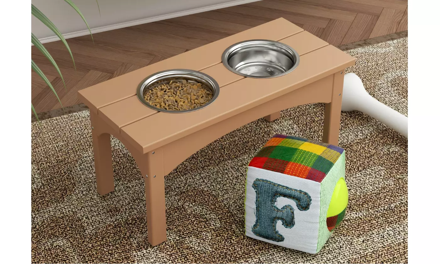 Adirondack Elevated Pet Feeder