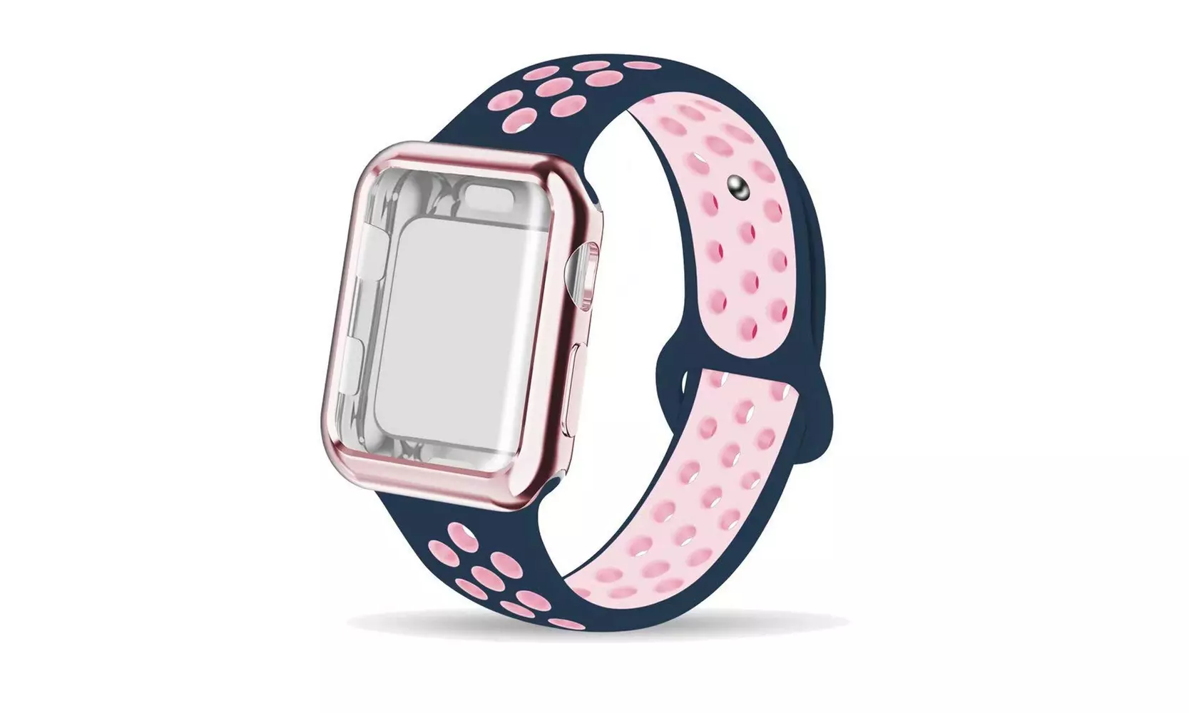 Sports Strap Wrist Band Loop W/ Screen Protector Bumper Case For Apple Watch
