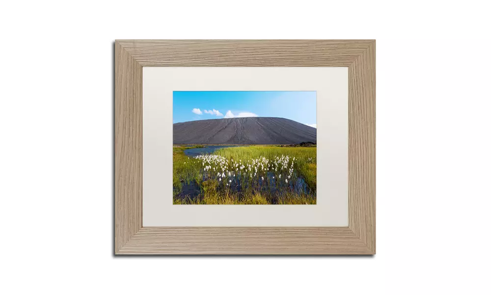 Philippe Sainte-Laudy 'Space Walk' Matted Birch Framed Art - Primary Image