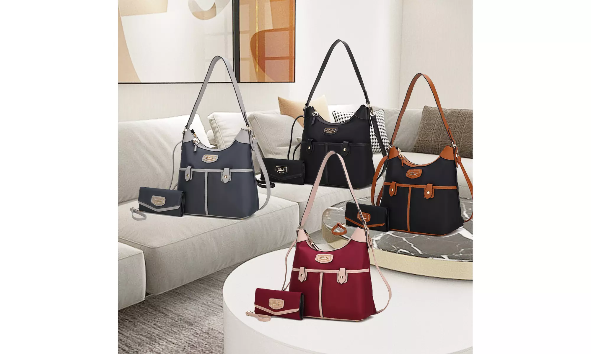 MKF Collection Harper Shoulder Bag with a Wallet by Mia K -2 pieces - Primary Image