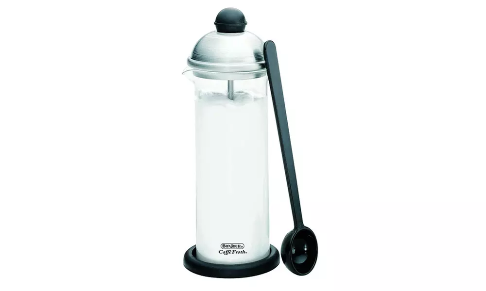 BonJour Coffee Caffé Froth Monet Milk Frother, Glass - Primary Image