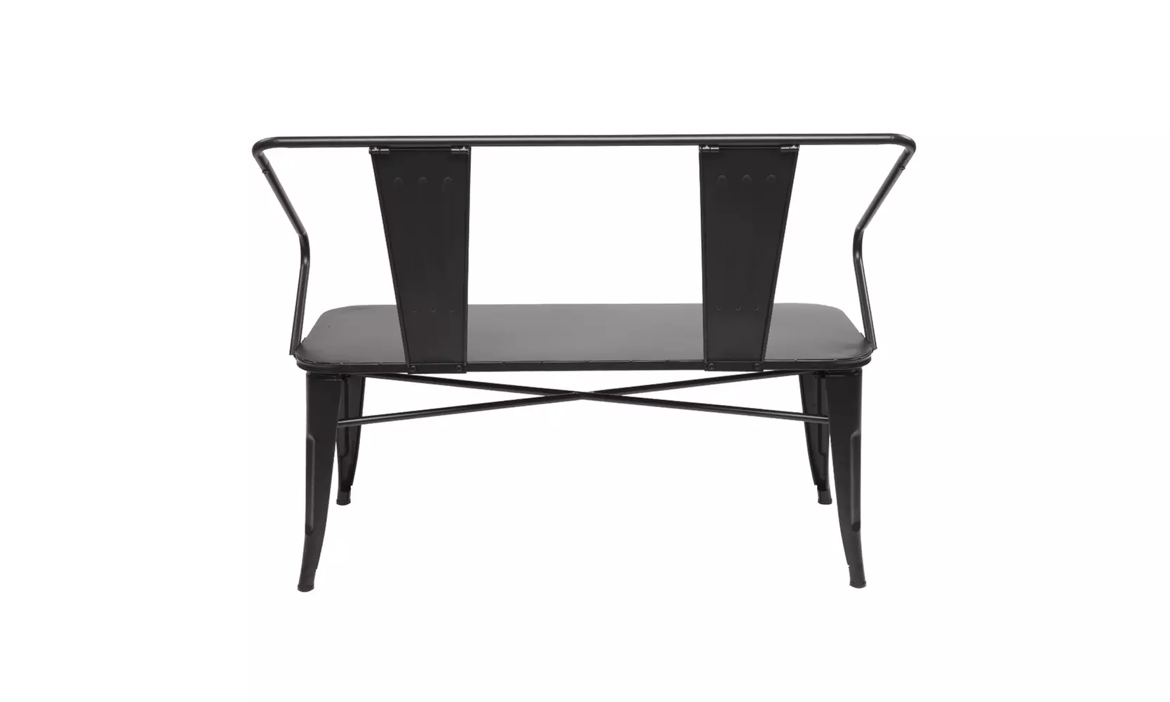 Outdoor Chair Pure Iron Industrial Wind Bench