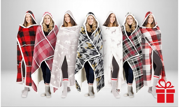 Blanket hoodie online groupon