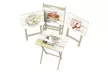 Decorative TV Trays with stand, Sets of 4 - Second Medium