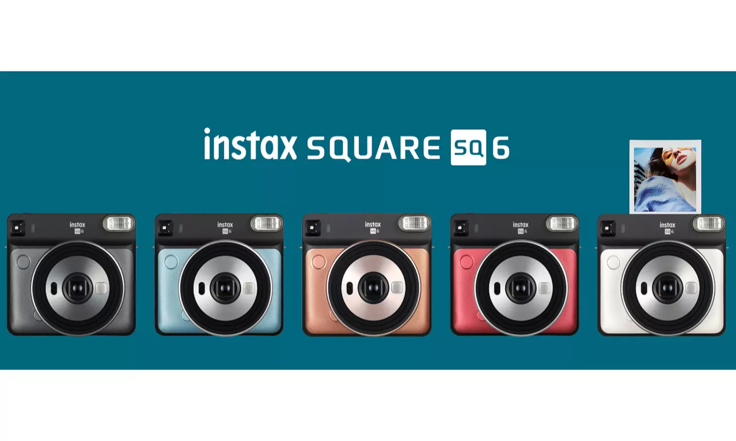 Fujifilm instax SQUARE SQ6 outlet Instant Camera