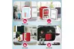 Mini Fridge, 4L/6 Can Portable Cooler & Warmer Small Refrigerator - Second Medium