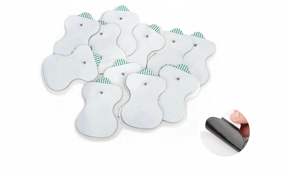 20PCS Snap On Replacement Pads For Electrode Tens Unit & Pulse Massagers - Primary Image
