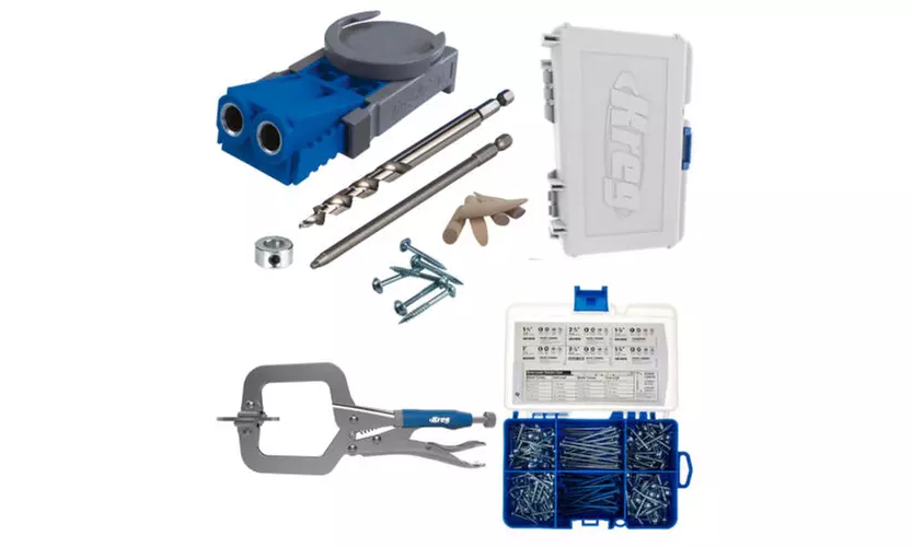 Kreg R3 Master System With SK04 Pocket Hole Screw Starter Kit - Primary Image