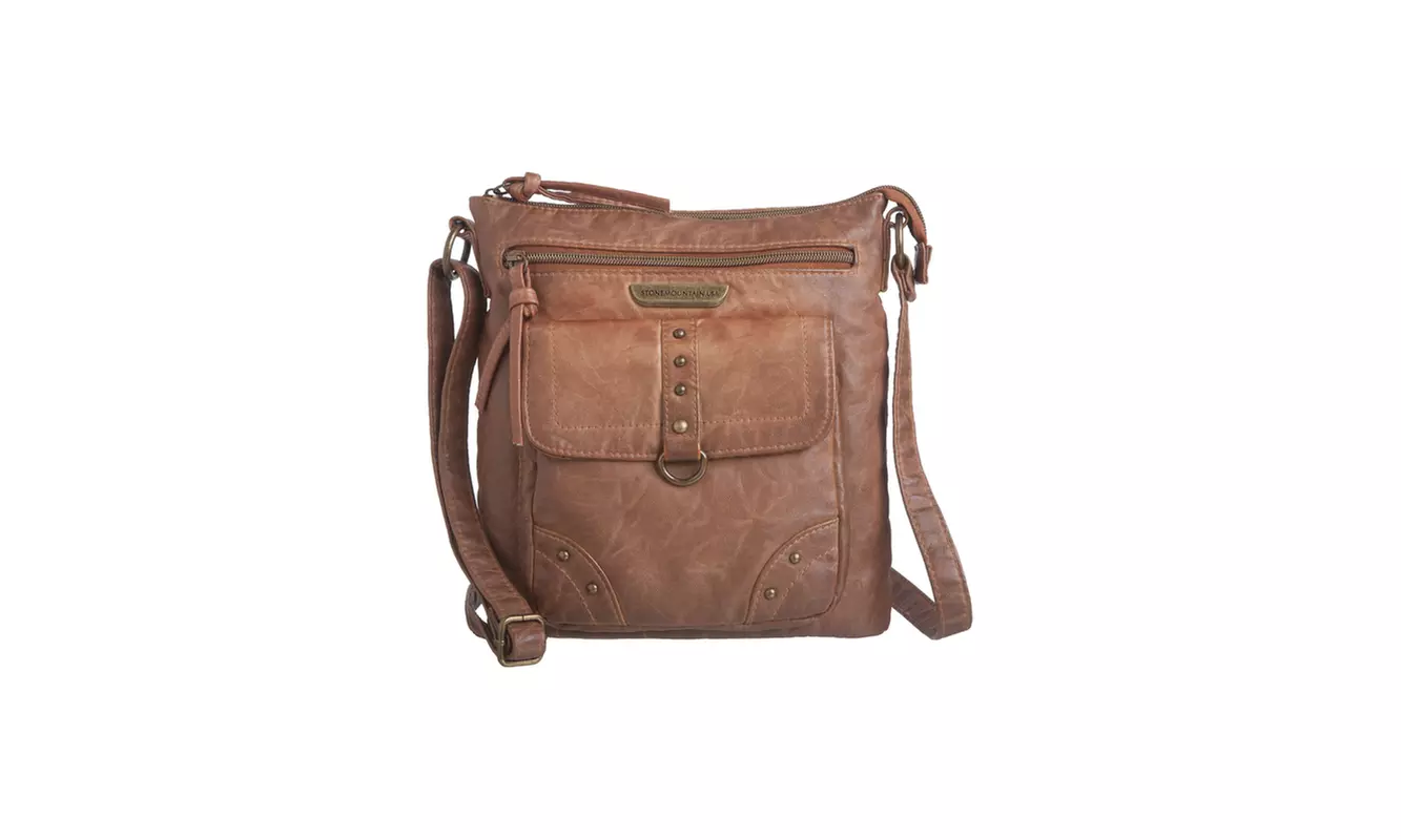 Stone Mountain Smokey Mountain Studded Crossbody Bag - Primary Image