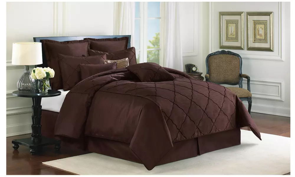 Veratex Diamonte King Comforter Set - Primary Image