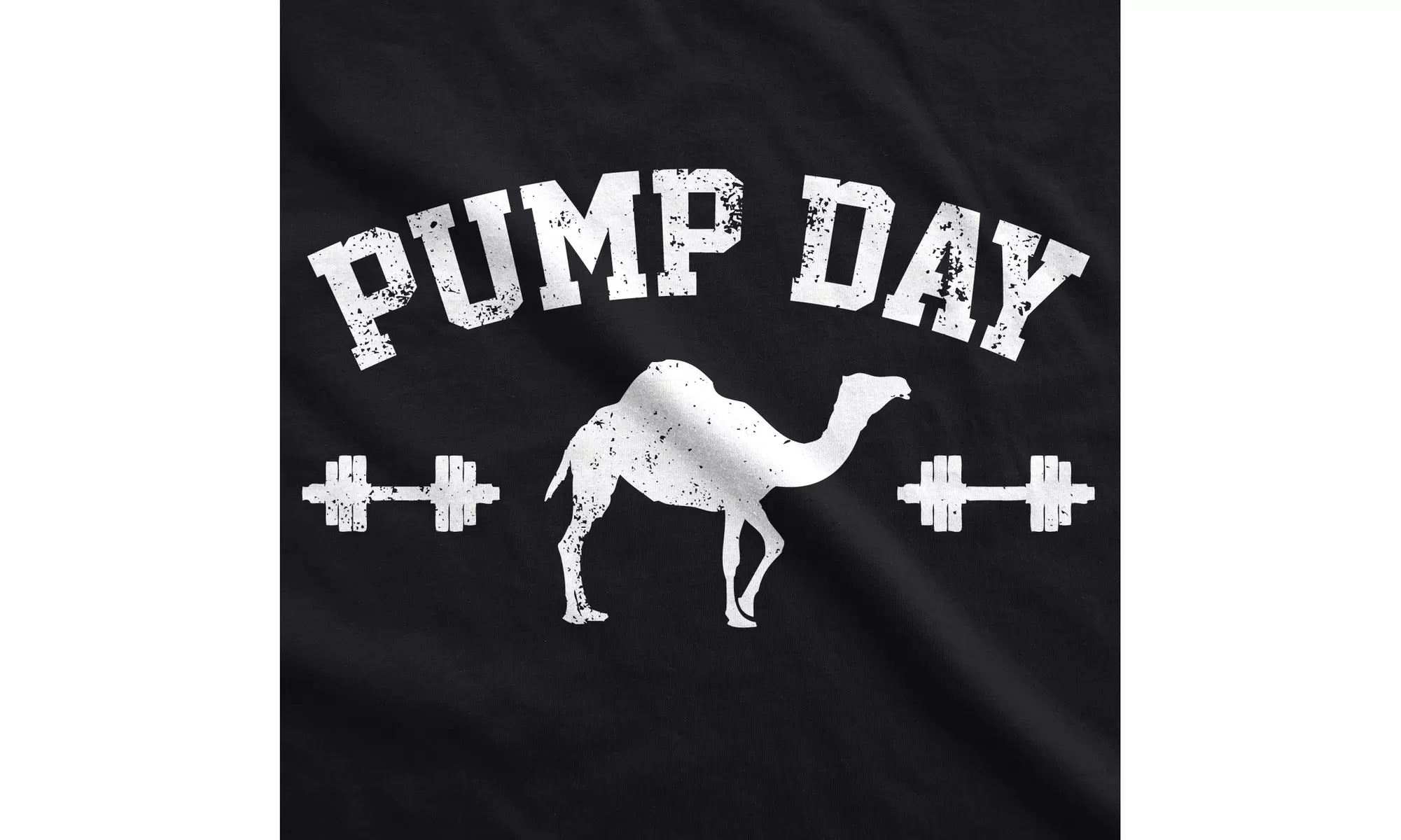 Mens Pump Day Funny Camel Hump Day Workout Fitness Gym Lifting T shirt - Second Medium