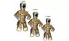 DEFY Brazilian Jiu Jitsu Grappling Dummy Artificial Leather MMA 4,5 & 6FT GOLDEN