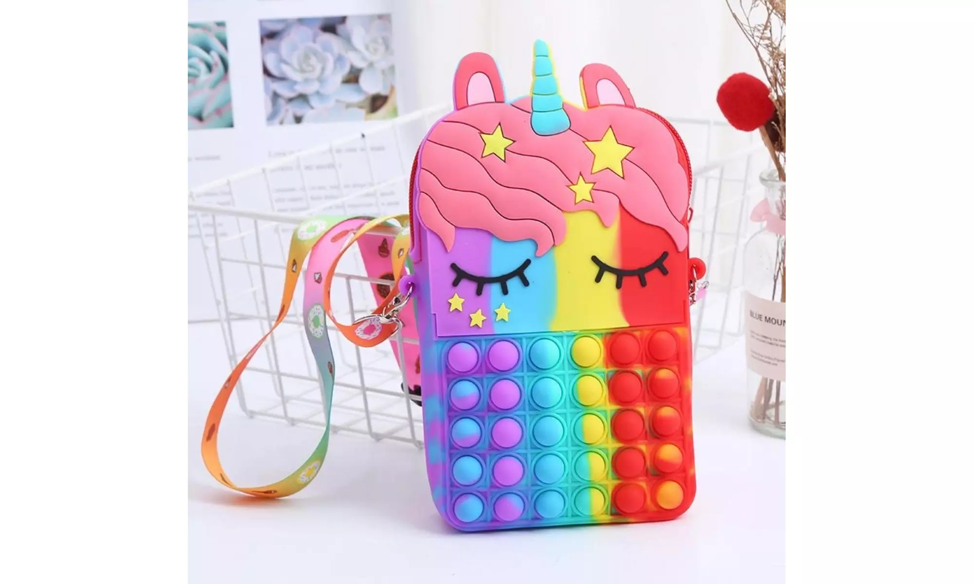 Unicorn Pop-it Purse - Primary Image