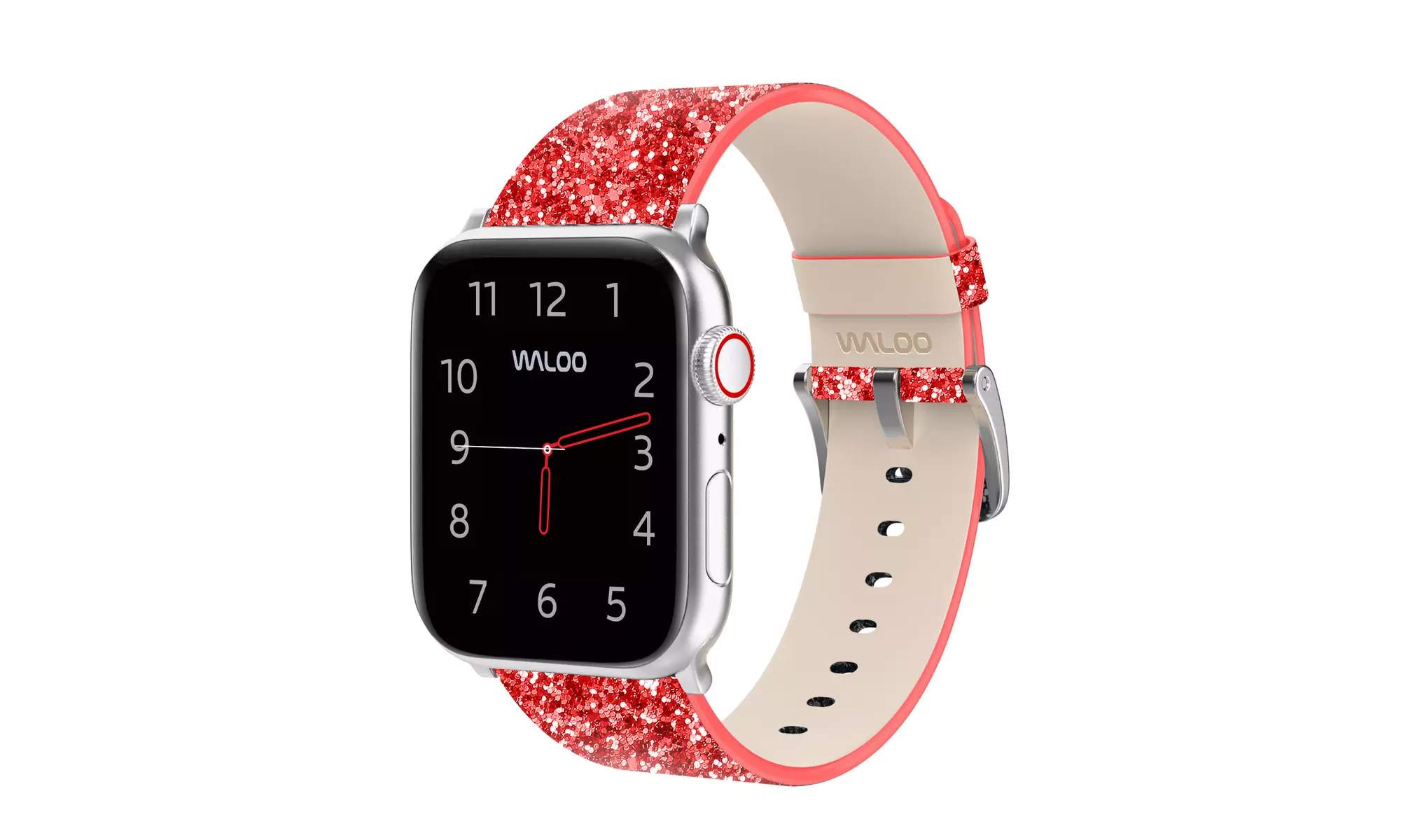 Waloo Leather & Metal Replacement Bands for Apple Watch - All Series