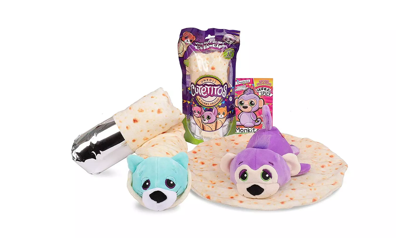 Basic Fun Cutetitos - Mystery Stuffed Animals - Collectible Plush - Primary Image