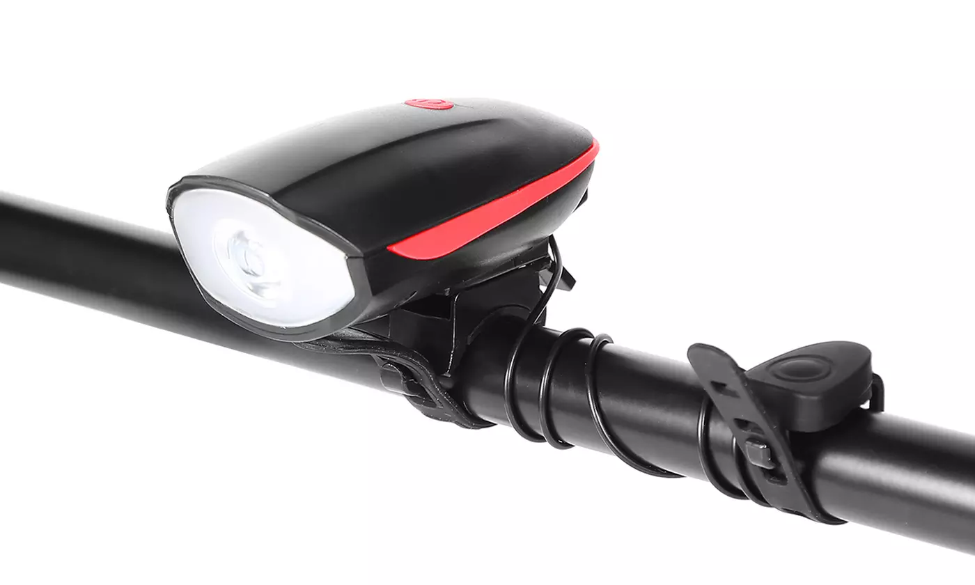 iMounTEK 10,000LM Rechargeable Bike Light Set with 130dB Horn & Tail Light