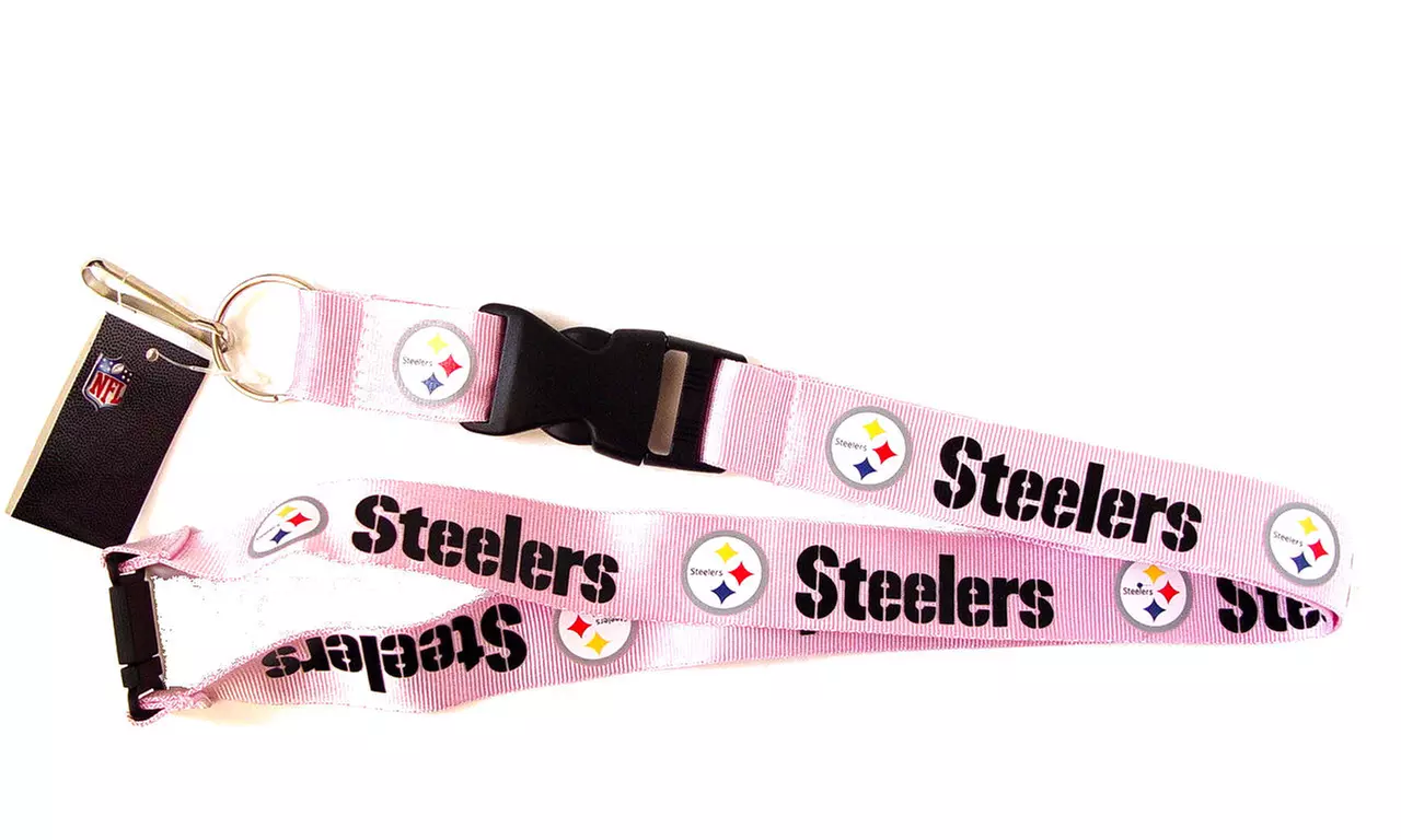 Sports Team Logo Clip Lanyard Keychain Id Holder Ticket - Primary Image
