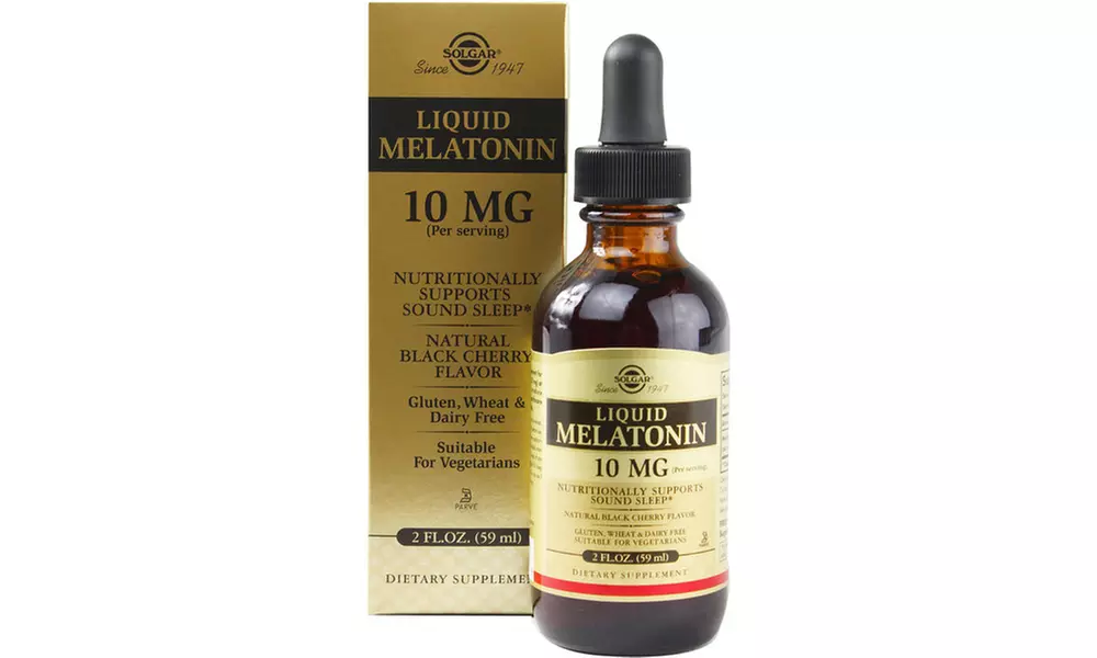 Solgar Liquid Melatonin 10 mg - Primary Image