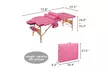 3 Sections Folding Portable Beauty Massage Table Set - Second Medium
