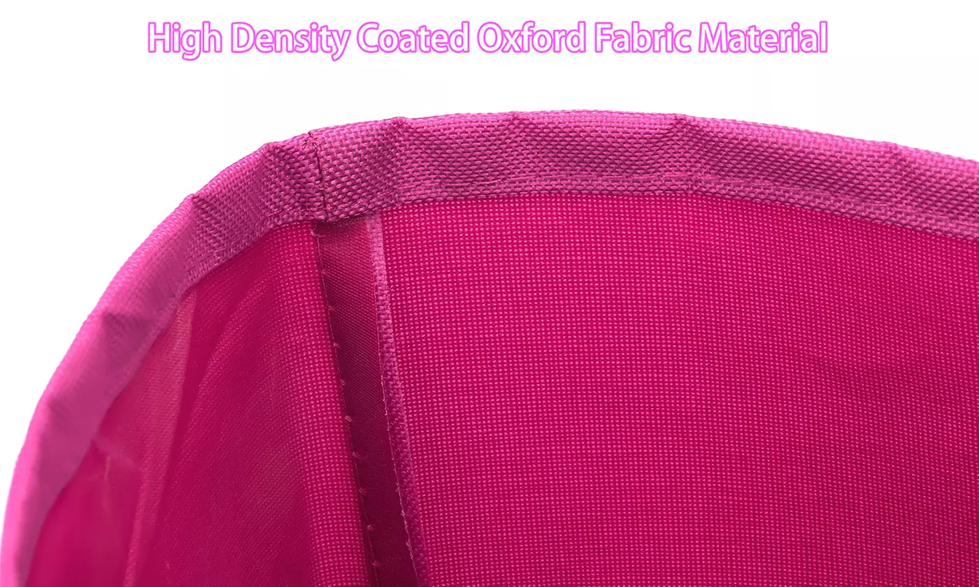 90L Large Waterproof Laundry Baskets with Foam Protected Aluminum Handles