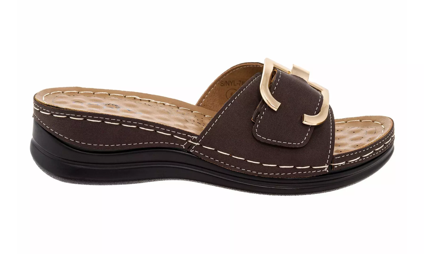 Lady Godiva Comfort Wedge Sandals