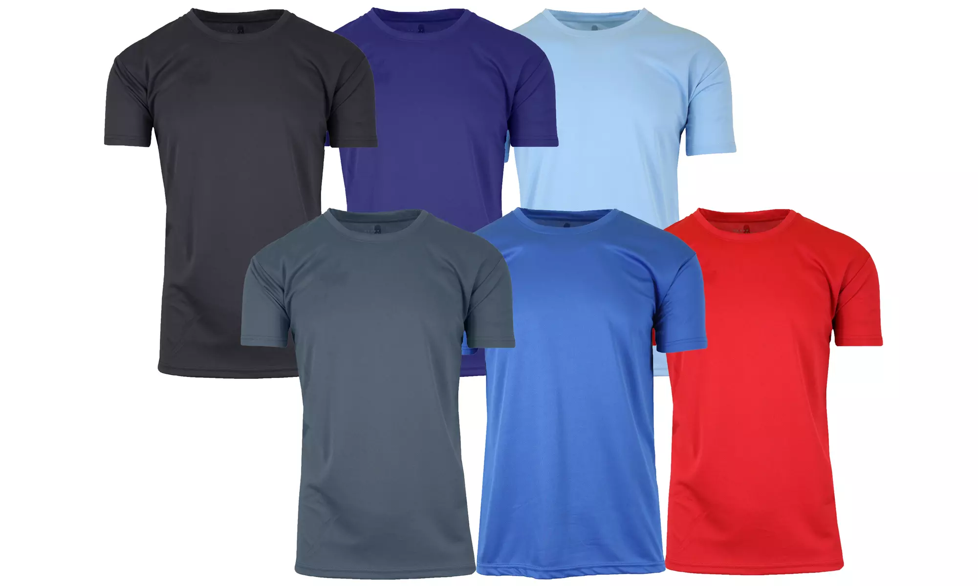 Men's Moisture Wicking Active Performance Short Sleeve Tee (Sizes, S-3XL) - Primary Image
