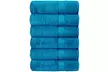 Set of 6 Hotel & Spa 100% Cotton Bath Towels 27x52 inch - Second Medium