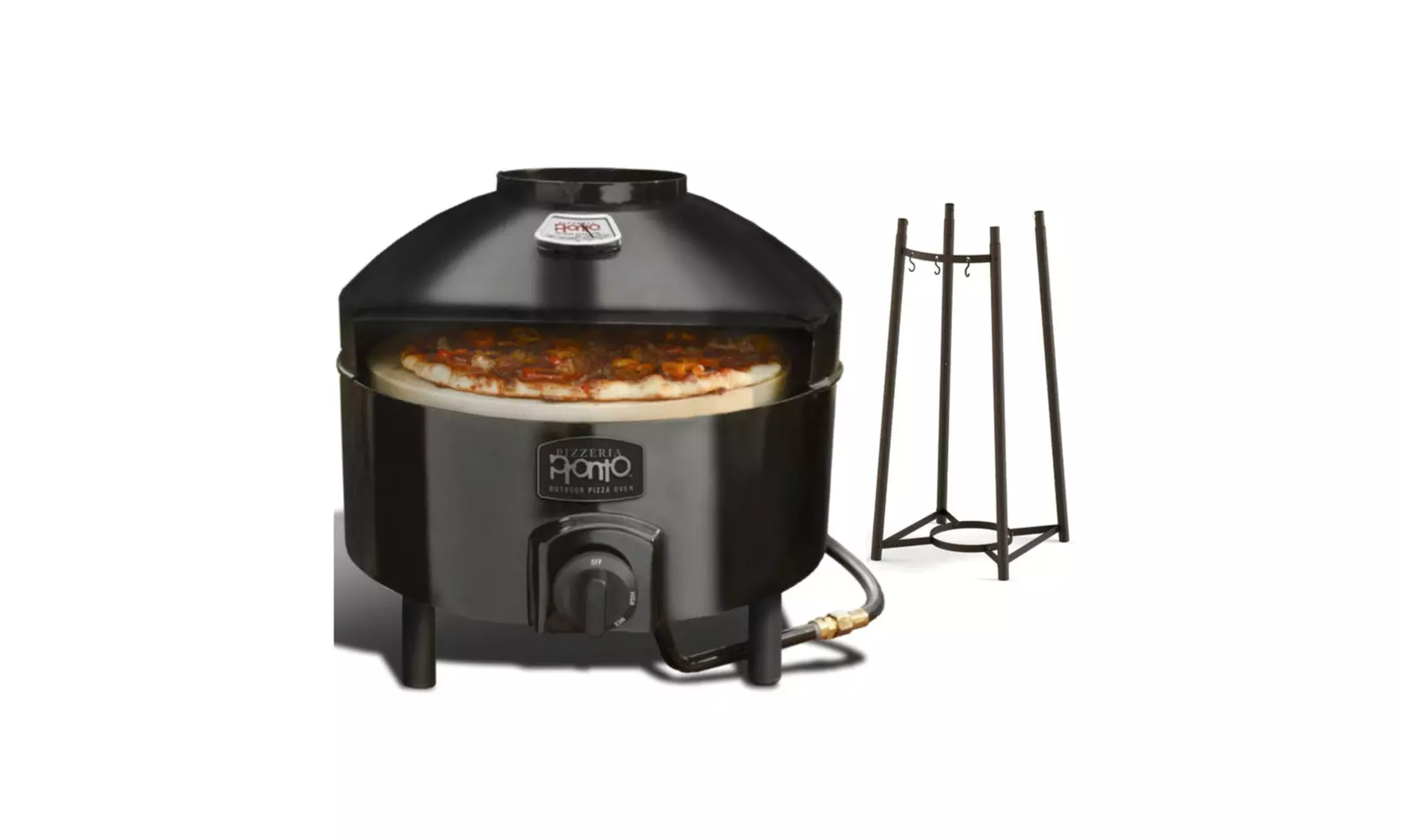 Pizzacraft Pizzeria Pronto Outdoor Pizza Oven with Oven Leg Kit - Primary Image