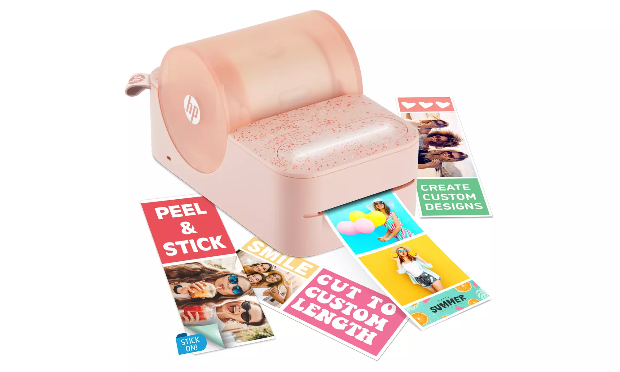 HP Sprocket Panorama Portable Instant Label Printer & Photo Printer 2"x 0.5"- 9"
