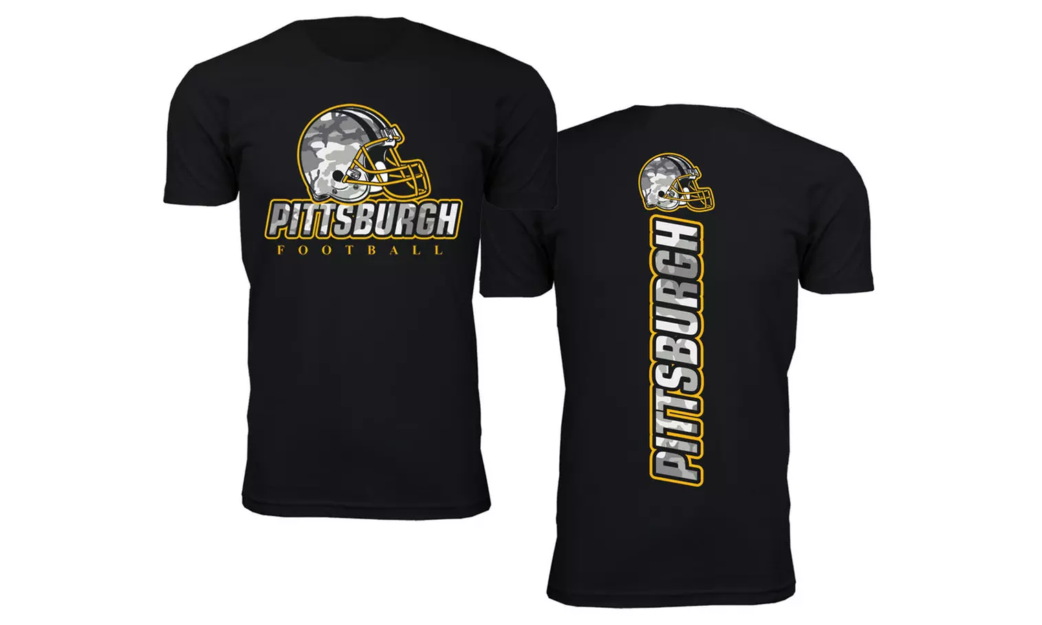 Men Army Camo Football T-Shirt (M-3XL)