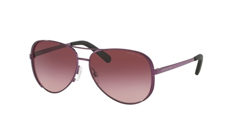 Michael Kors Women'sAviator Sunglasses Plum/Burgundy (MK5004-11588H-59)