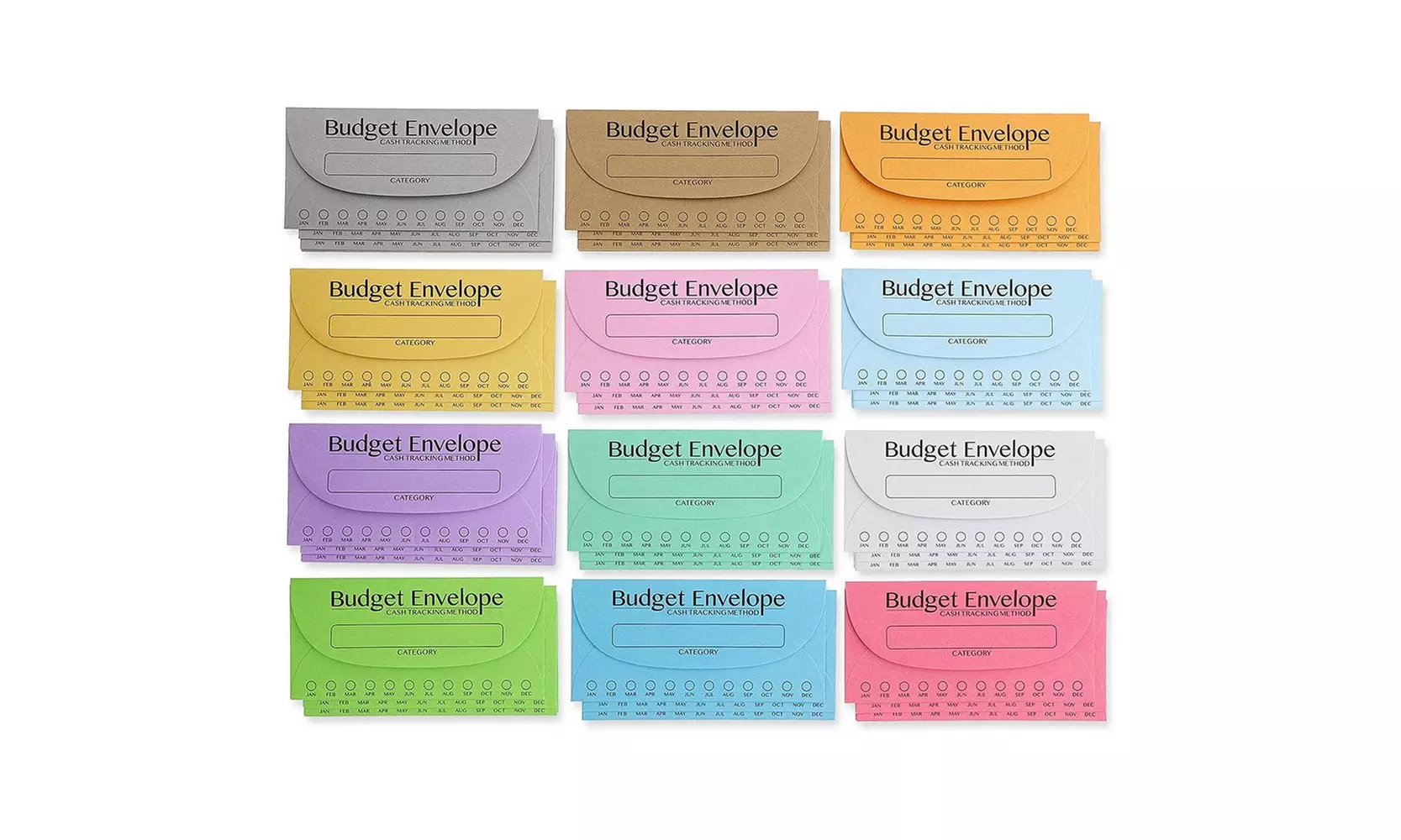 Juvale 96-Pack Budget Envelopes For Cash Envelope System Money Savings Budgeting - Image 7