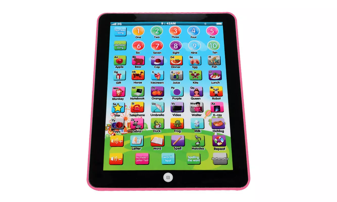 Baby Kids Laptop Tablet Pad Computer Child Educational Game Learning Toy - Second Medium