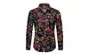 Summer hawaiian Shirt Men's  Business Leisure Long-sleeve