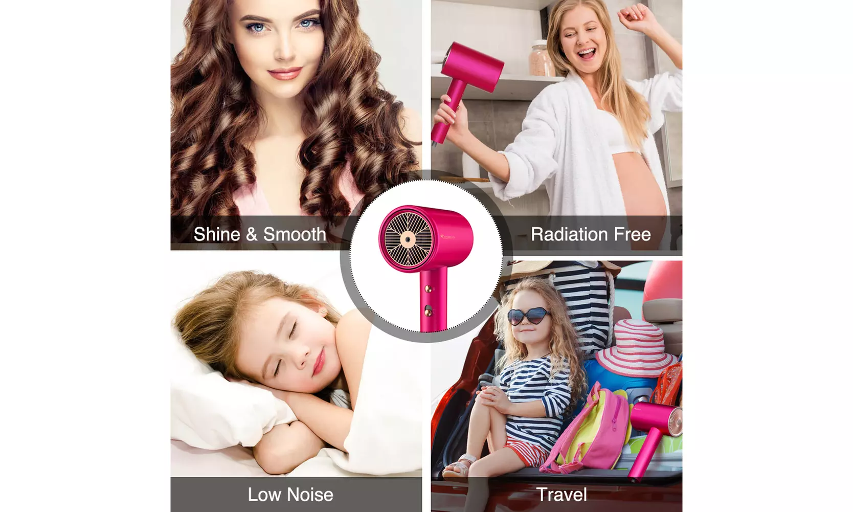 Low Noise Water Ionic Hair Dryer  - Second Medium