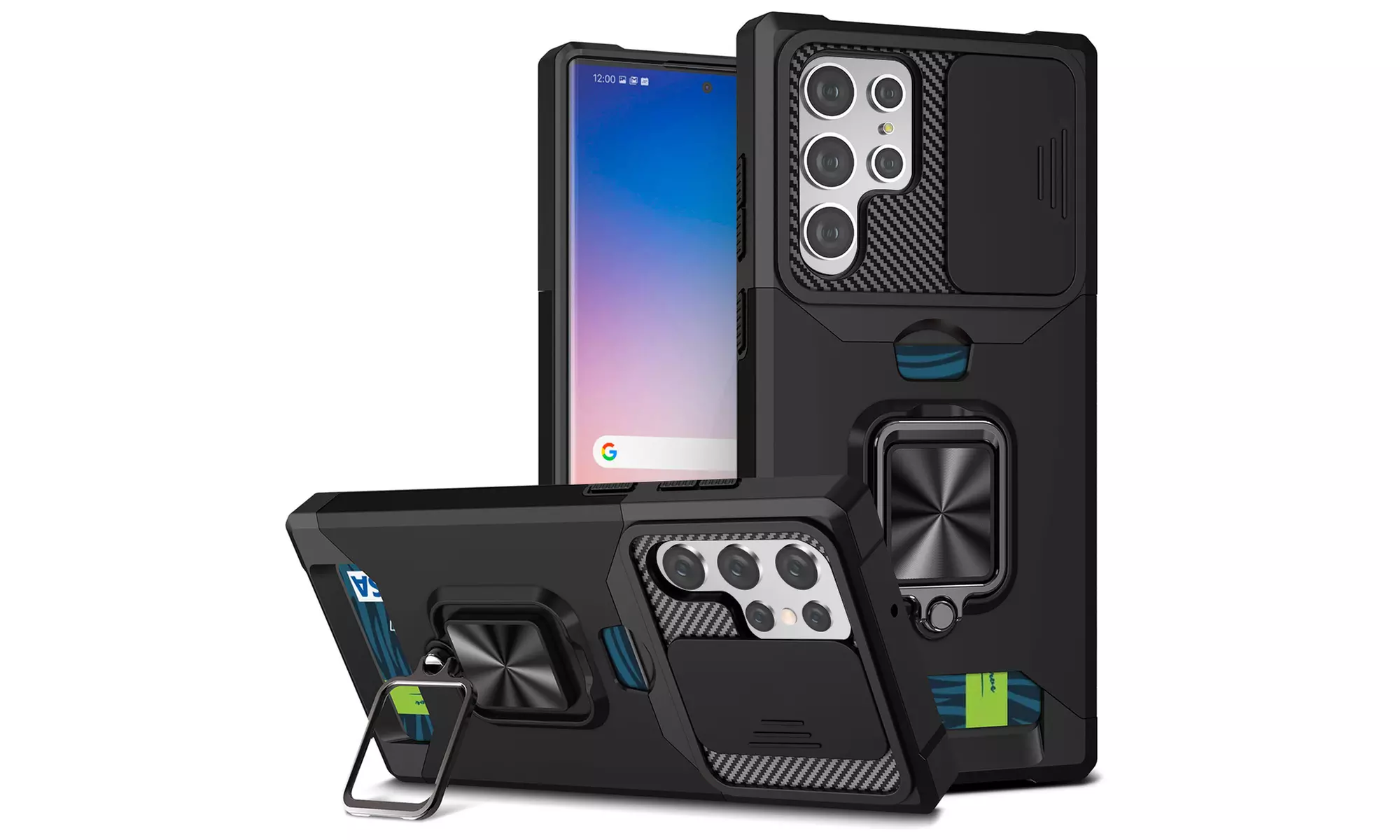 Fpr Samsung Galaxy S23 Ultra / S23 Case Shockproof Tough Heavy Duty Stand Cover