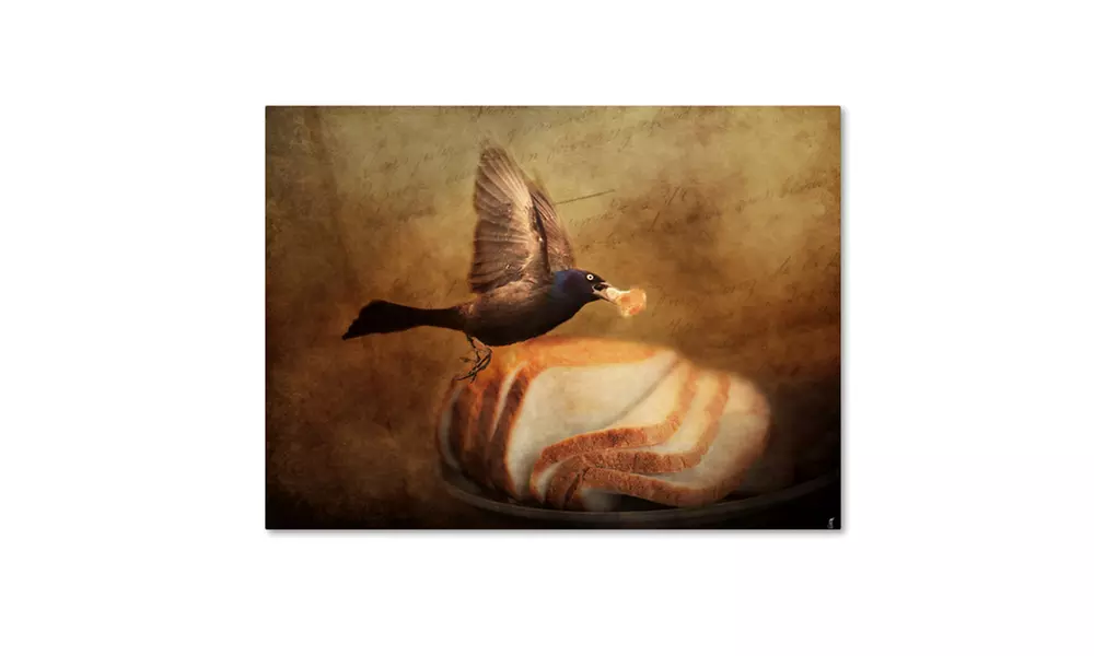 Jai Johnson 'The Bread Thief' Canvas Art - Primary Image