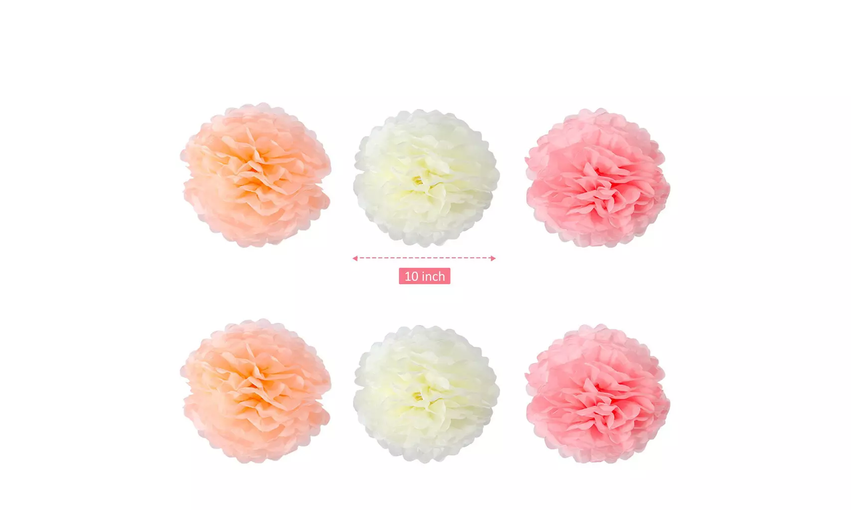 Inverlee 1st Birthday Decorations Princess Party Supplies Set - Second Medium