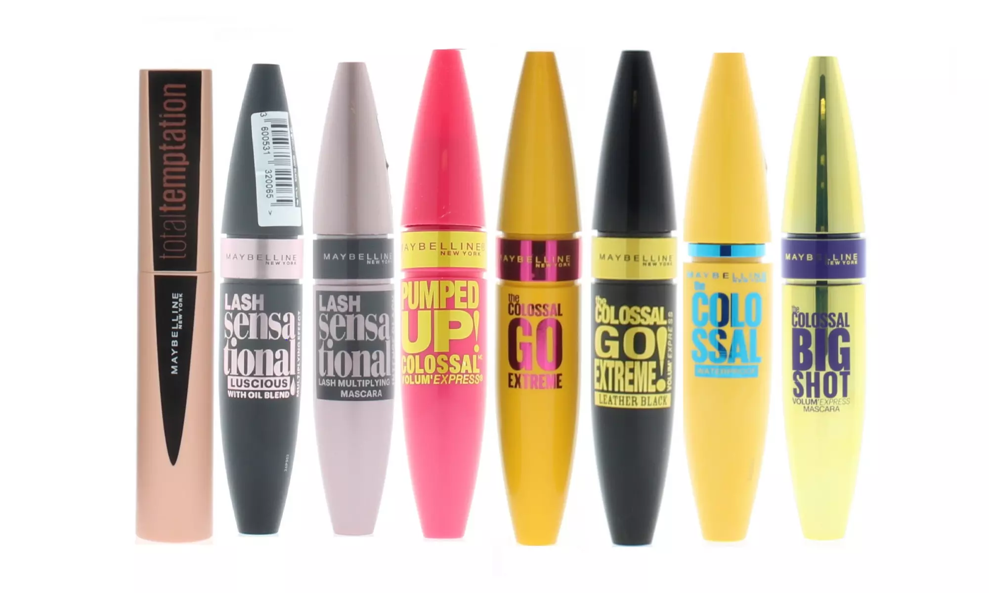 The Best of Maybelline Mascaras (1-, 2-, or 3-Pack) - Primary Image