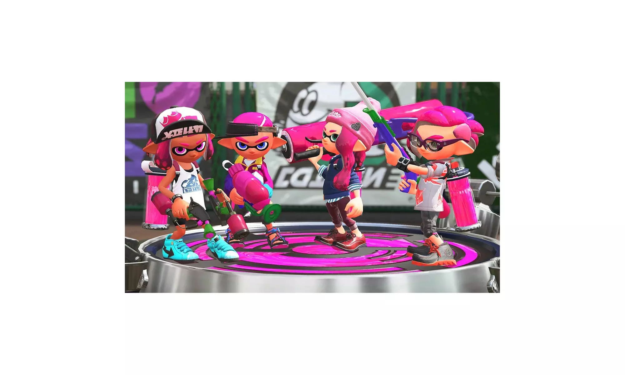Splatoon 2 Video Game for Nintendo Switch Featuring Solo and Multiplayer - Second Medium