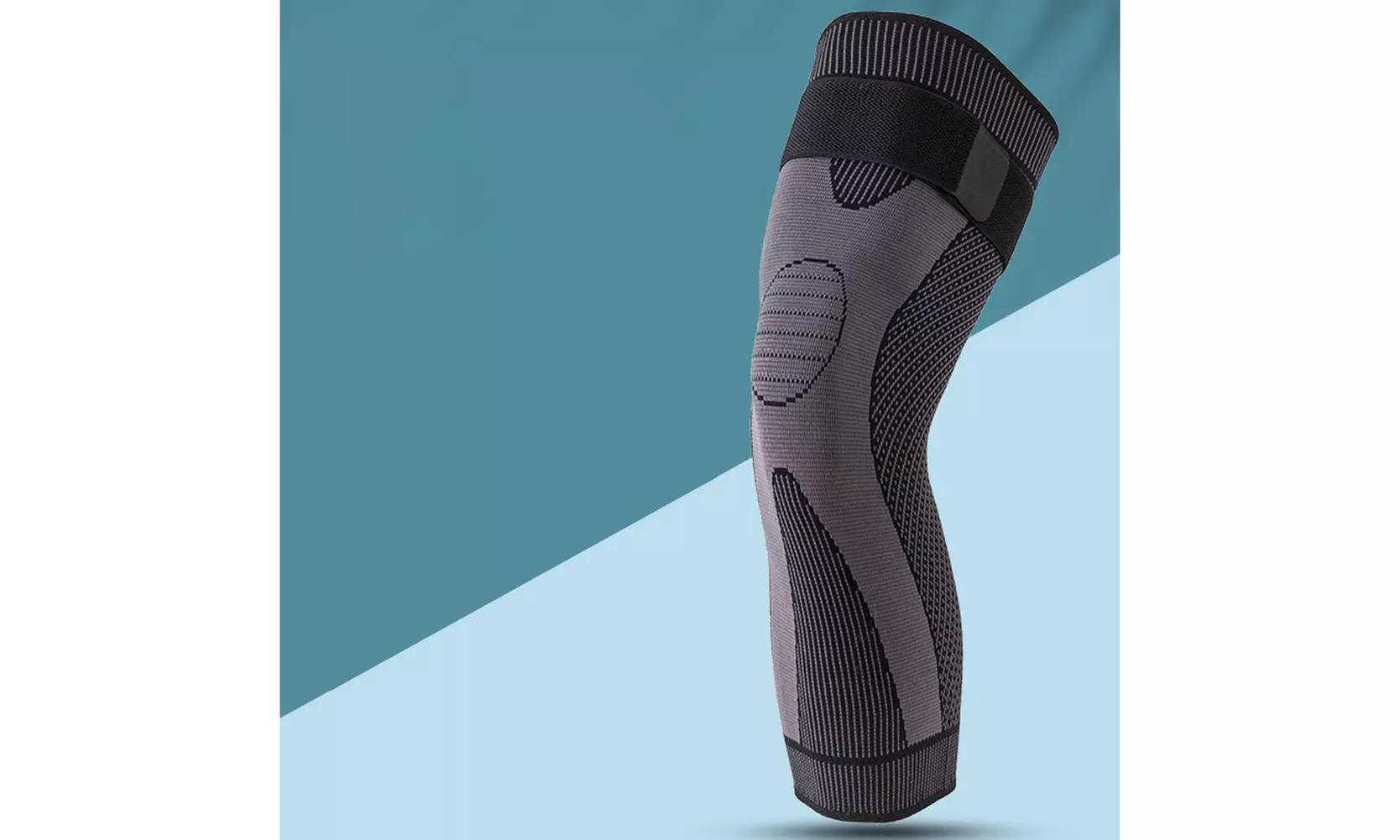 US 1-2 Pcs Full Leg Compression Sleeves Long Knee Braces Support Protector Sport