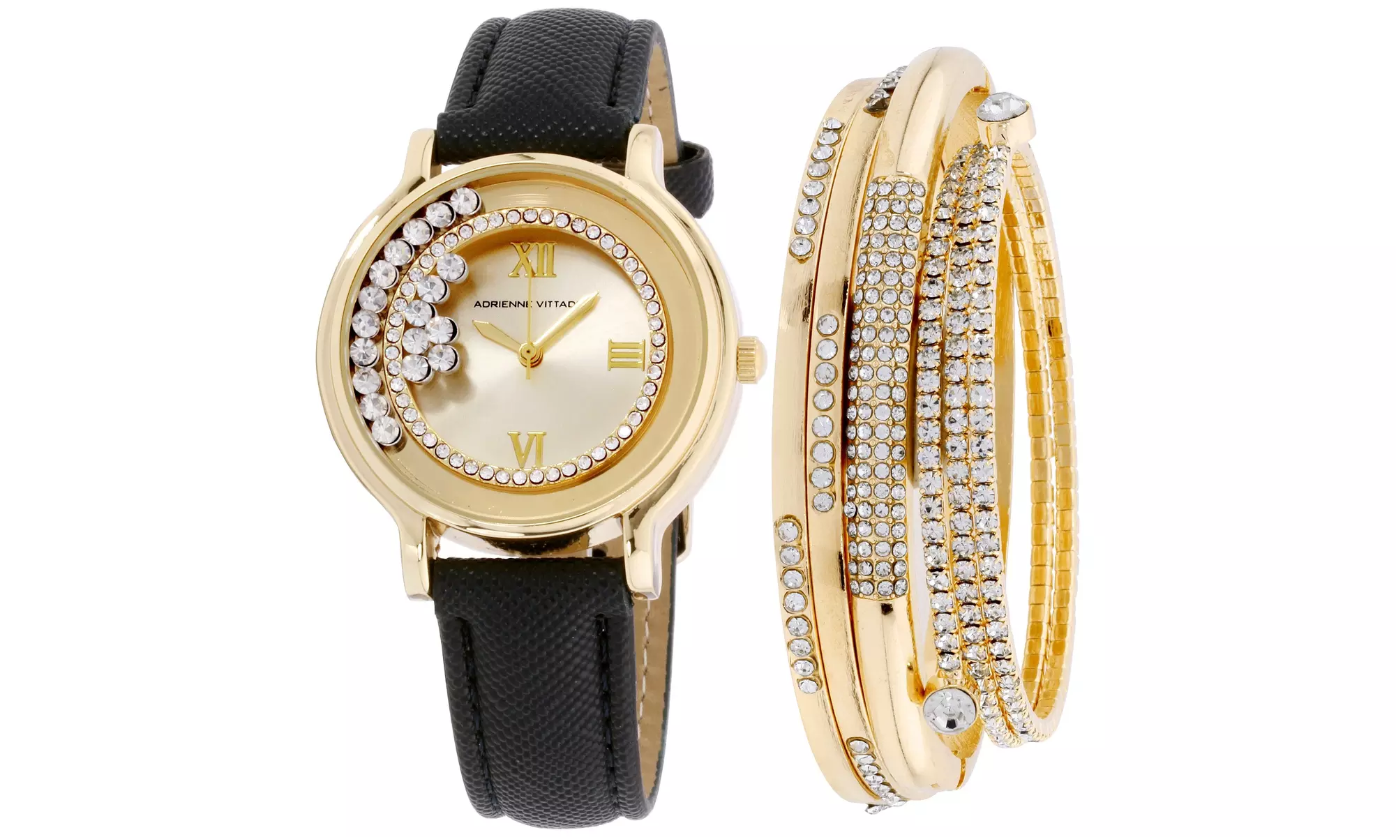 Adrienne Vittadini Women's Watch And Bracelet Set - Primary Image