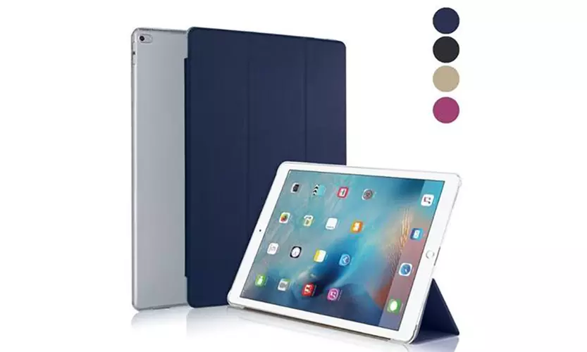 Synthetic Leather Folio Smart Cover Case for Apple iPad Pro 12.9 Inch - Primary Image