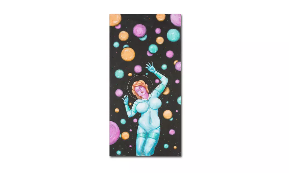 Craig Snodgrass 'Cora-Cosmos' Canvas Art - Second Medium